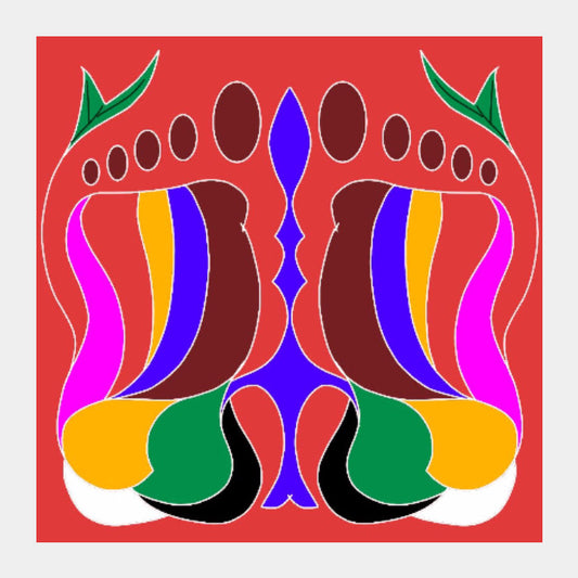 Square Art Prints, Feet Art Prints | Pratyasha Nithin, - PosterGully