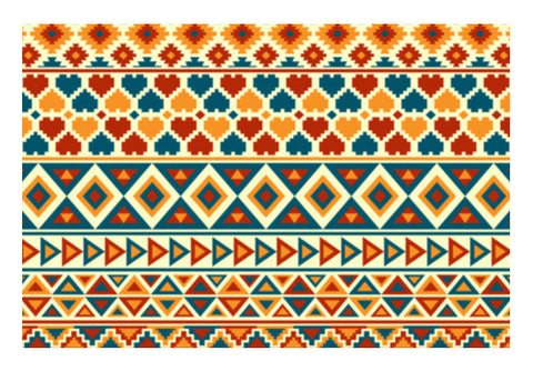 Aztec Pattern Art PosterGully Specials