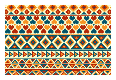 Aztec Pattern Wall Art