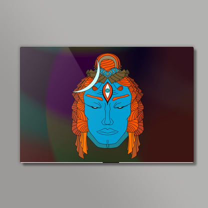 Urban Shiva (Texture Back) Wall Art