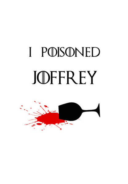 Game of Thrones | Poisoned | Joffrey | Blood Wall Art