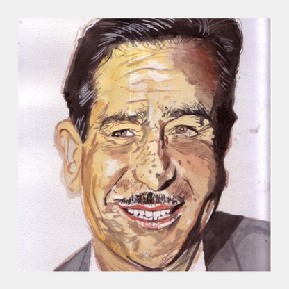 Raj Kapoor was a true showman Square Art Prints