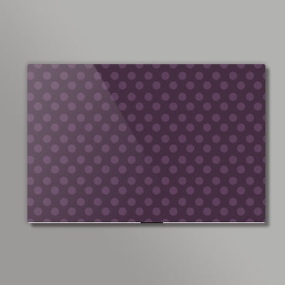 Purple Dots Wall Art