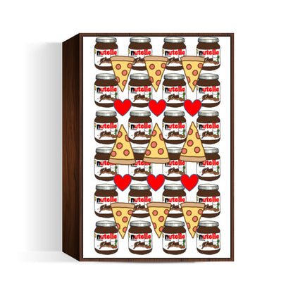 Nutella Pizza Wall Art