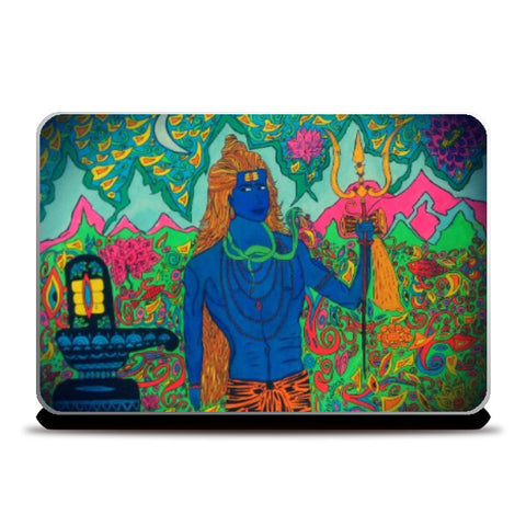 Laptop Skins, Hail Shiva | Spiritual Psycho Laptop Skin