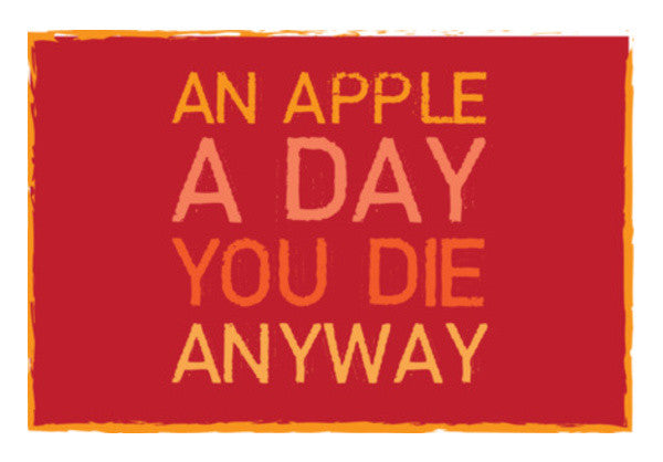 An Apple A Day ! Wall Art