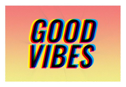 PosterGully Specials, Good Vibes  Wall Art