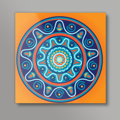 Mandala 3 Square Art Prints