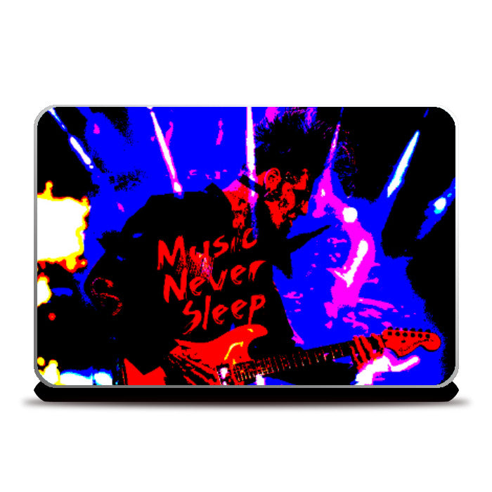 Laptop Skins, Music Never Sleep Laptop Skin | Boys Theory, - PosterGully