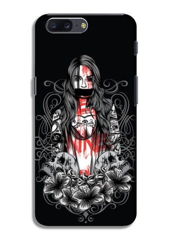 Girl With Tattoo OnePlus 5 Cases