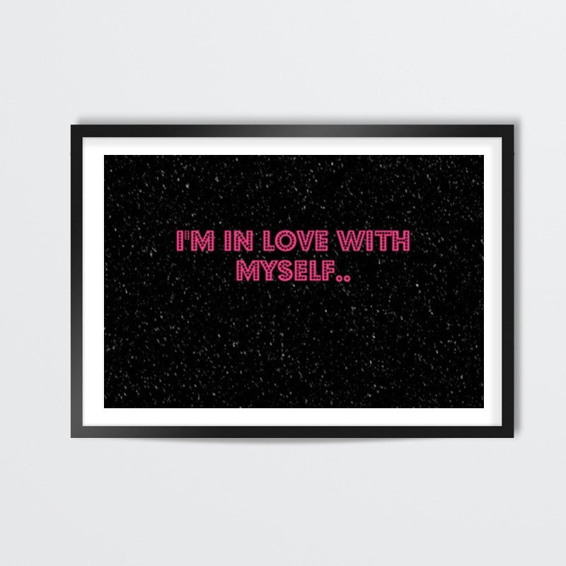 i love myself Wall Art