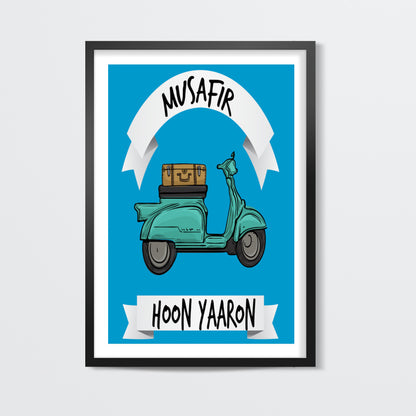 Musafir Hoon Yaroon - Wanderer Wall Art