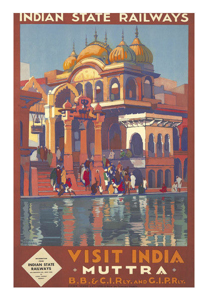 Visit India Wall Art