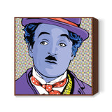 Charlie Chaplin Minimal Design Square Art Prints