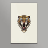 Saber Toothed Tiger Metal Prints
