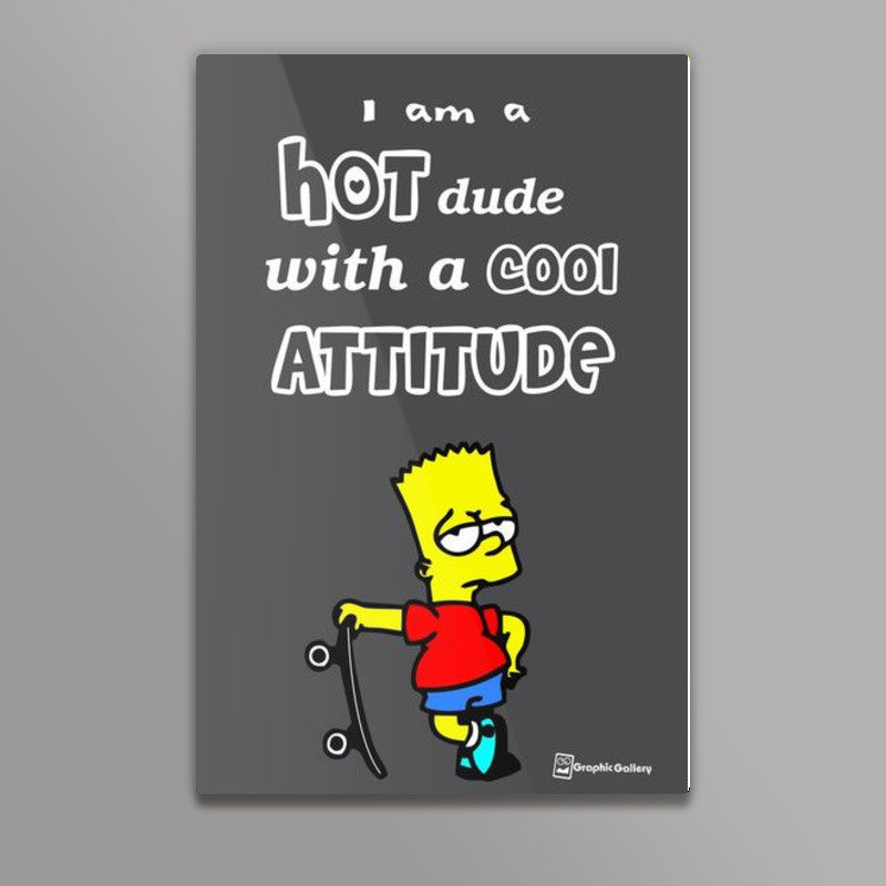 Hot Dude  Wall Art