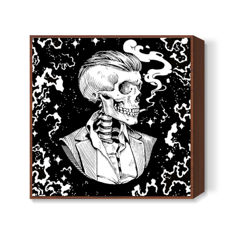 dead joker Square Art Prints