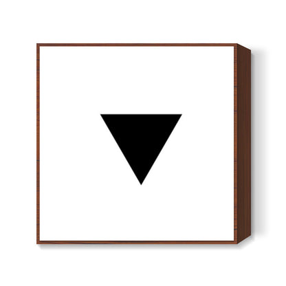 Minimal triangle Square Print Square Art Prints