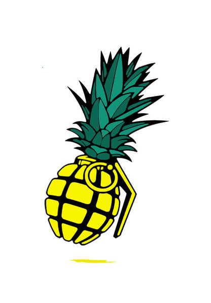 pineapple bomb Wall Art