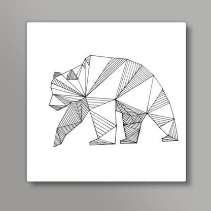 Meandering Bear Square Art Prints