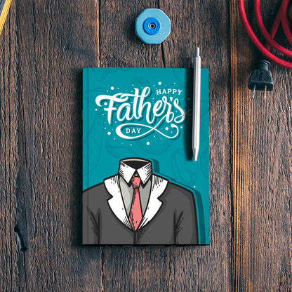 Dad Suit Happy Fathers Day | #Fathers Day Special  Notebook