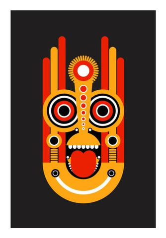 PosterGully Specials, Tiki Mask Wall Art