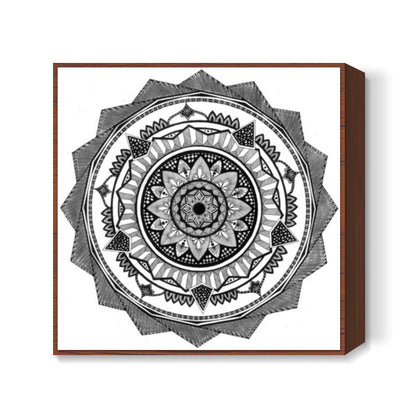 Mandala Square Art Prints