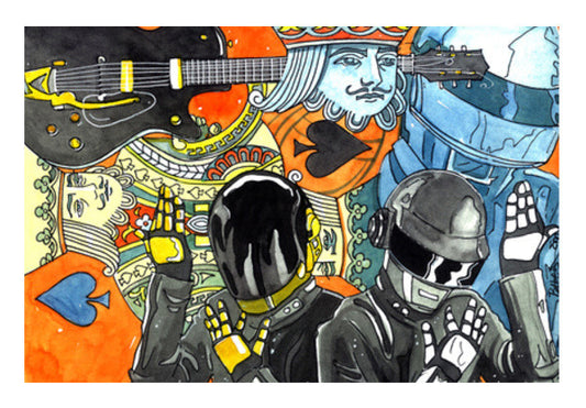 Daft Punk Art PosterGully Specials