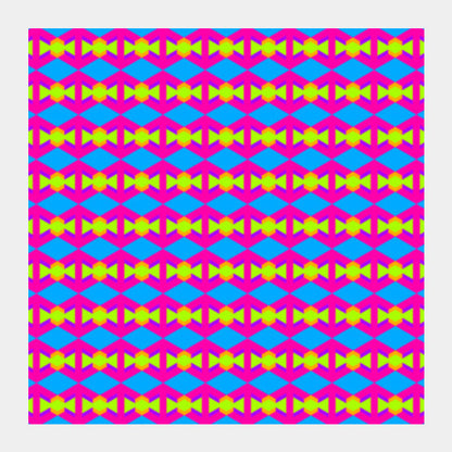 Square Art Prints, aztec pattern Square Art Prints