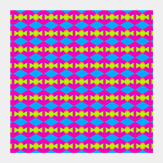 Square Art Prints, aztec pattern Square Art Prints