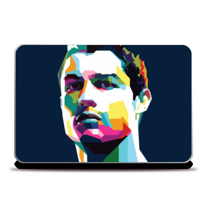 Laptop Skins, Cristiano Ronaldo Minimal Design Laptop Skins