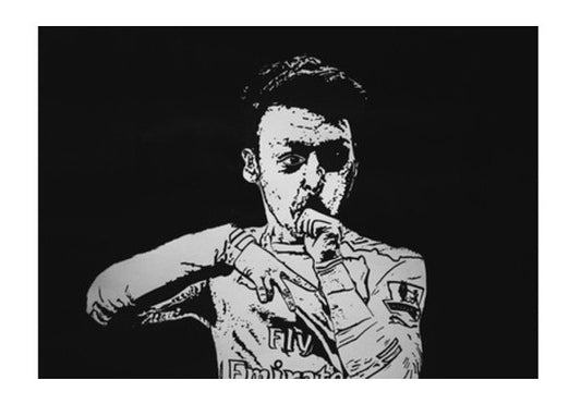 Arsenal's Heartthrob - Ozil Art PosterGully Specials