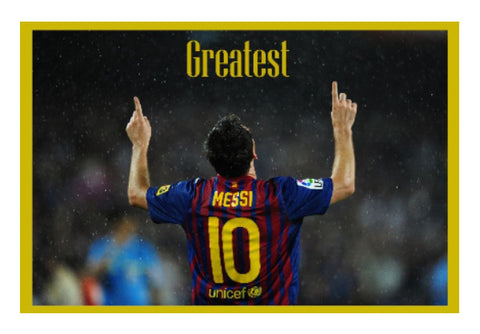 Wall Art, Greatest Messi, - PosterGully