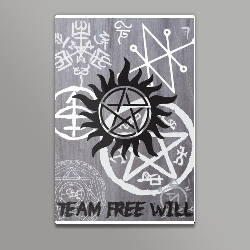 Supernatural sigils Wall Art