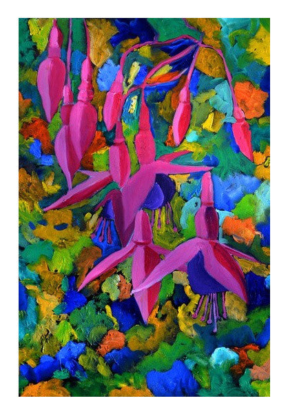 Wall Art, Fuschia 45 Wall Art