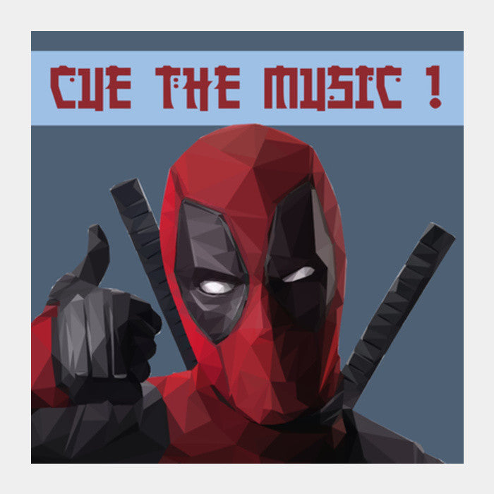 Square Art Prints, Deadpool Square Art Prints