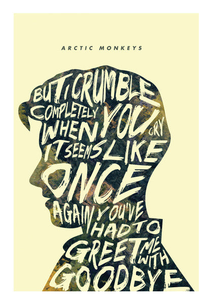 Arctic Monkeys Poster #2 Wall Art