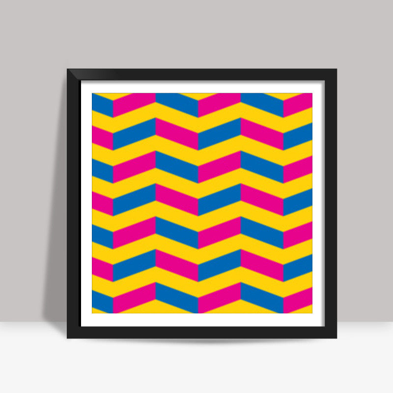 Colors & Patterns Square Art Prints