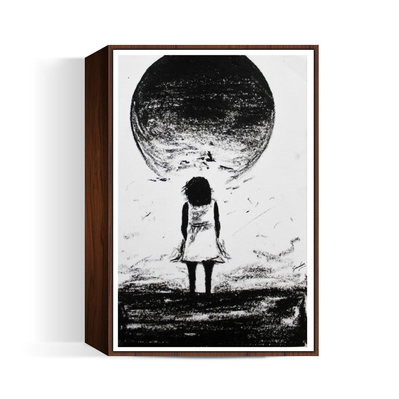 THE LONELY GIRL Wall Art