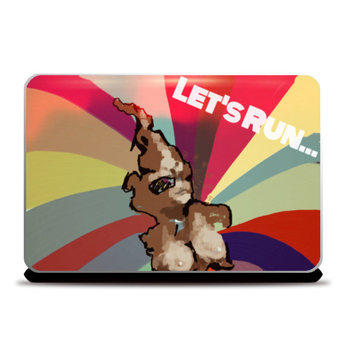 Laptop Skins, Lets Run Laptop Skins