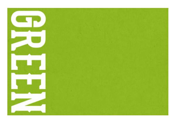 PosterGully Specials, LOVE GREEN Wall Art
