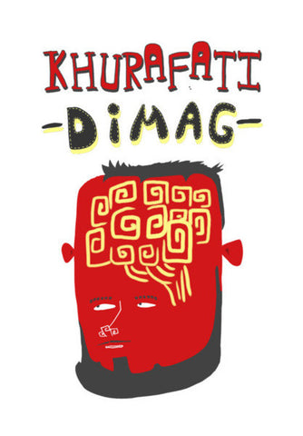 Khurafati Dimag (White Background) Art PosterGully Specials