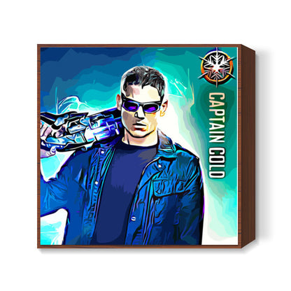 Captain Cold Square Art Prints