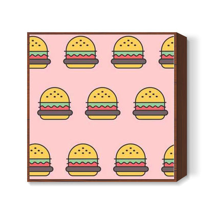 Burger  Square Art Prints