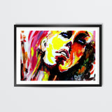 Blue eyed woman | Painting Wall Art