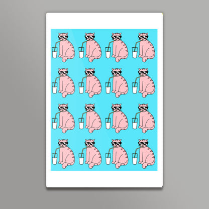 Cool Cats Poster Wall Art