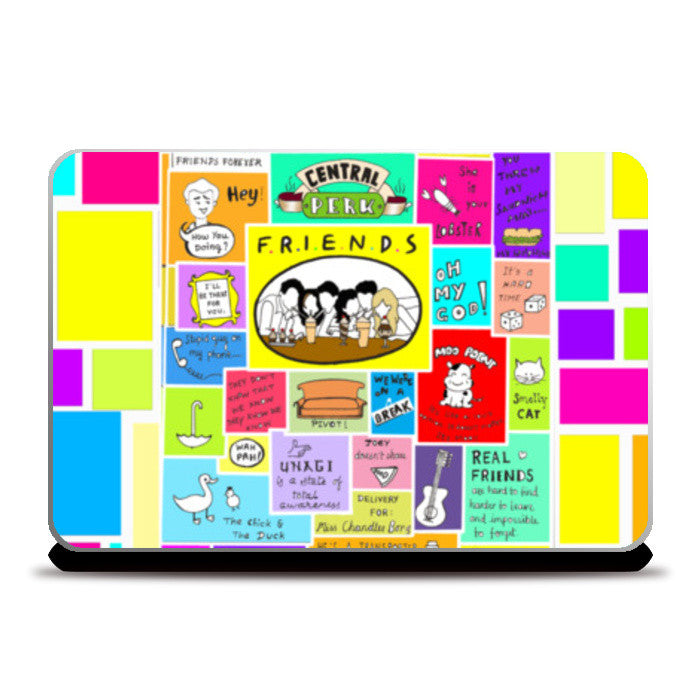 F.R.I.E.N.D.S Doodle Laptop Skins