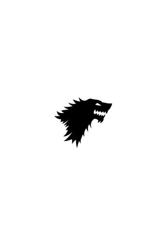 Game Of Thrones, Starks, Winter Is Coming, Direwolf, John Snow Art PosterGully Specials