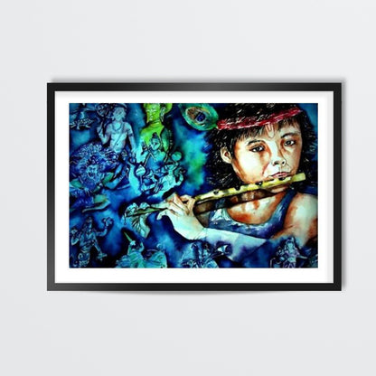 krishna Wall Art