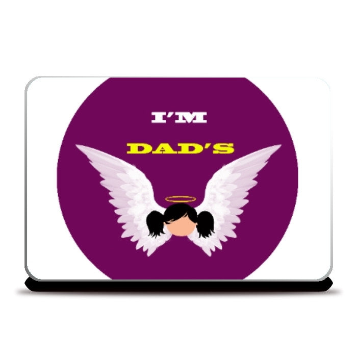 Laptop Skins, dad's angel | Alok kumar, - PosterGully